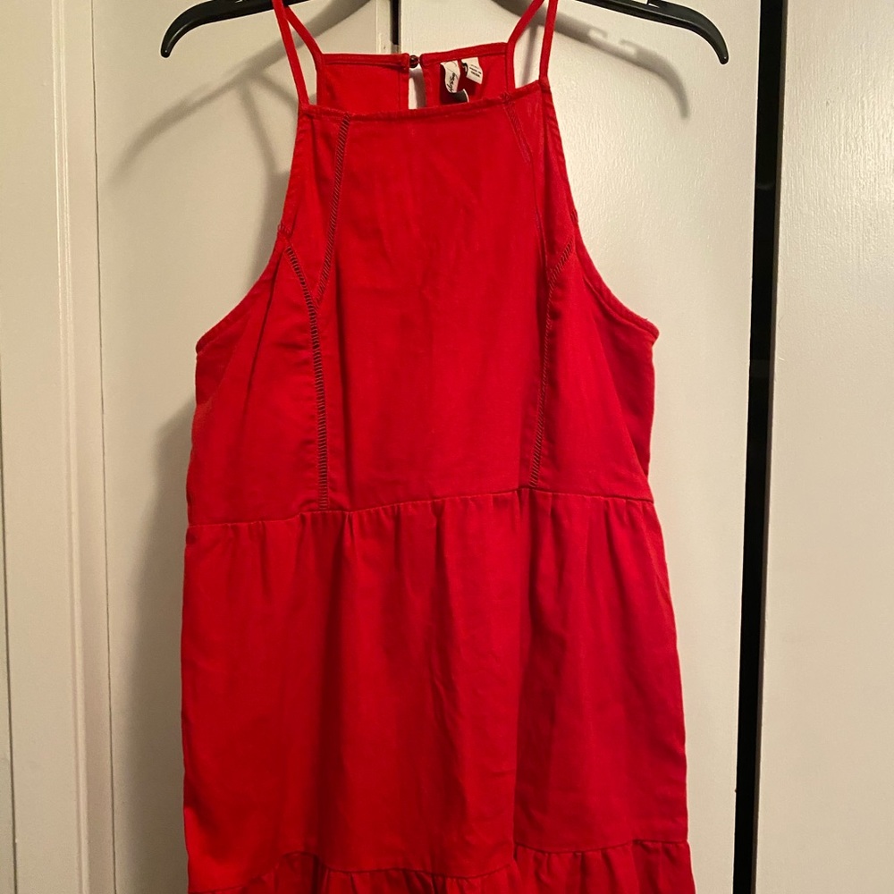 Red sundress